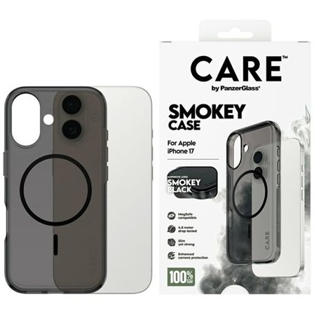 CARE by PanzerGlass Flagship Urban Explorer Fodral med svart MagSafe för iPhone 17 - Svart