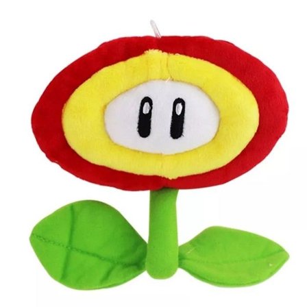 Super Mario Tuli Kukka Pehmolelu Täytetty Lelun Pehmolelu 18 cm UUSI KLB