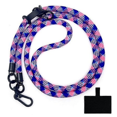 L-formad 10mm Crossbody Halsrem Universal Telefon Lanyard Polyester Lanyard med Fäste (L-formad)