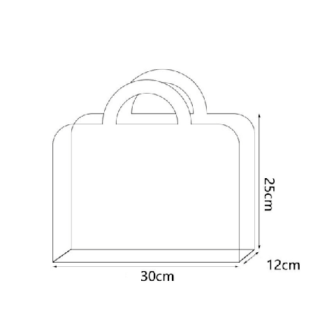 Fresh Flower Box Bukett Handväska M80 SILK 80 SILK