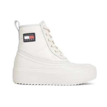 Tommy Hilfiger Lace-up Laarzen , Beige , Dames , Maat: 36 EU Laarzen