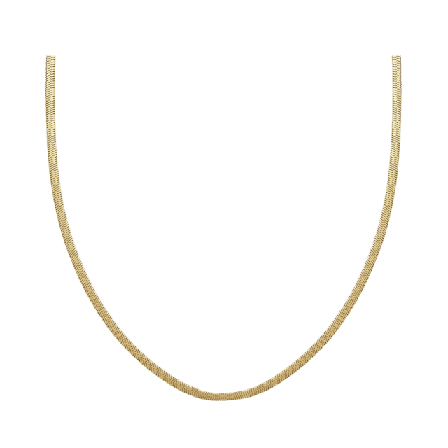 Edblad Chain Herringbone 45 cm Gold Smycken & klockor Dam Guld ONESIZE