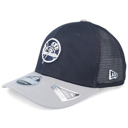 New Era - MLB Blauw trucker Cap - New York Yankees MLB Batting Practice Navy/Grey Trucker @ Hatstore