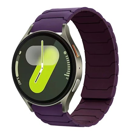 20mm 22mm 18mm Silikon Magnetisk Loop armband för Samsung Galaxy watch 7/6/5 active 2 amazfit armband HUAWEI watch GT 2e 3 band