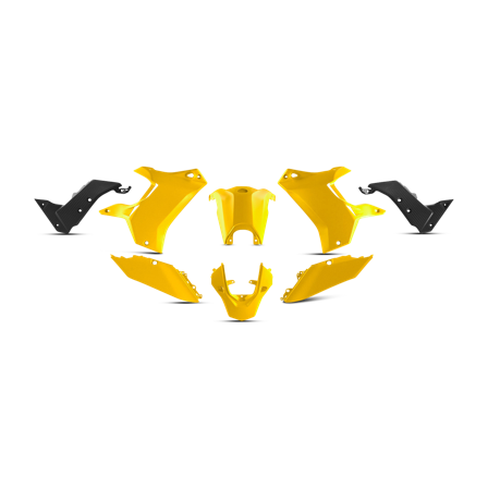 Kunststoffkit Rtech Revolution 4-teilig – Tenere (Front, Heck, Seiten, Kühlerverkleidung) - Yamaha Tenere 700 2019-2024