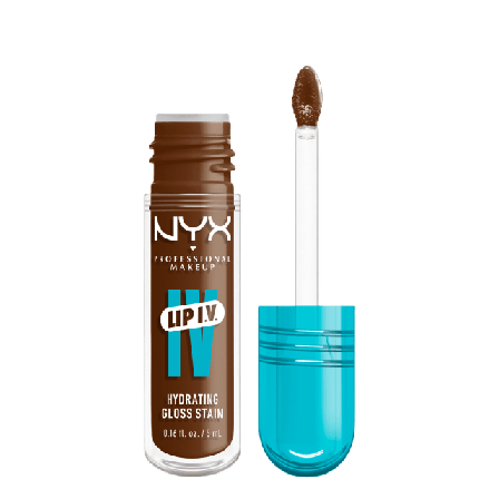 NYX Professional Makeup Lip I.V. Läppglans Unisex Brun 5 ML