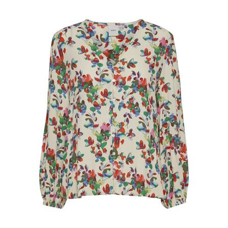 Ichi Blouse , Wit , Dames , Maat: S