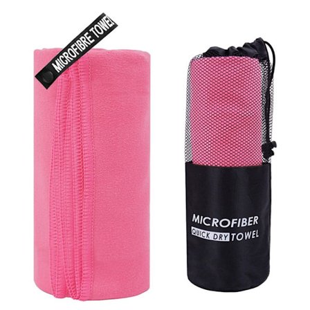 Strandhåndkle Hurtigtørkende håndkle ROSE RED