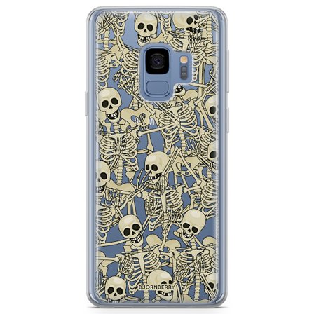 Bjornberry Skal Hybrid Samsung Galaxy S9 - Skelett