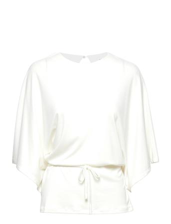 Shay Jersey Top Blouses Short-sleeved Hvit Filippa K