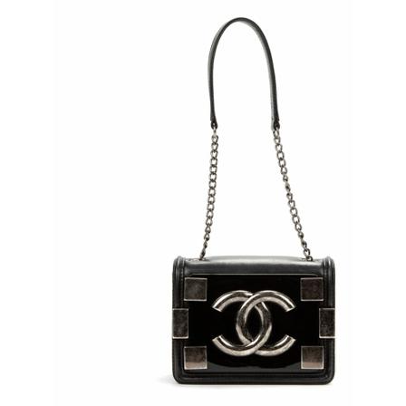 Chanel Vintage Pre-owned Shoulder Väska svart, Dam Vintage Väskor, Dam, Storlek: ONE SIZE