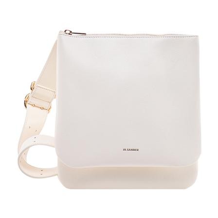 Jil Sander Shoulder Tass , Wit , Dames , Maat: ONE Size Schoudertassen