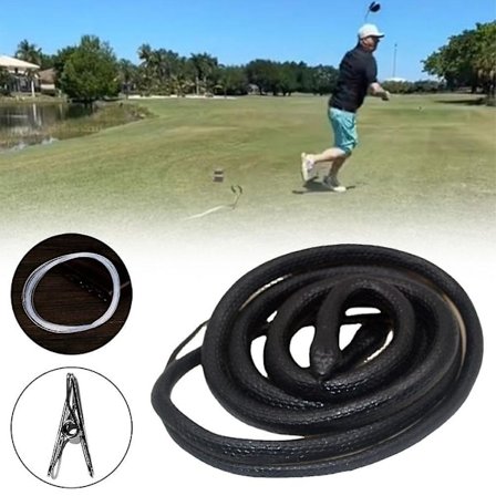 Slange-spøk med snor-klemme, Slange på en snor-spøk som jager folk livaktig