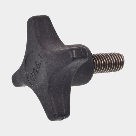 Manija de plástico / tornillo de mariposa NOA, M8 x 28 mm