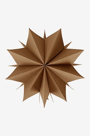 Jotex - POLARIS gwiazda bożonarodzeniowa ø 58 cm Brazowy - Kup Gwiazdy bożonarodzeniowe firmy Jotex