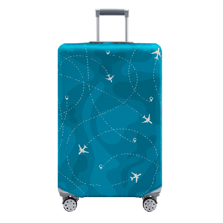 Elastisk Reisekoffer Beskyttende Deksel Bagasjedeksel (M)