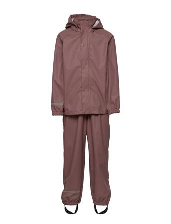 Nkndry Rain Set Noos Outerwear Rainwear Rainwear Sets Punainen Name It
