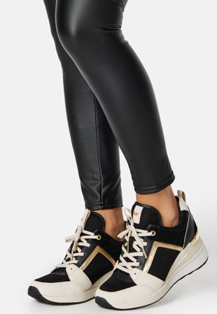 Michael Michael Kors Georgie Trainer 278 Light Cream Mult Sko