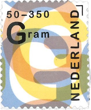 Holland - 30-350 gram - Postfrisk frimærke