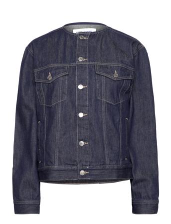 Davona Jacket 15059 Dongerijakke Denimjakke Blå Samsøe Samsøe*Betinget Tilbud