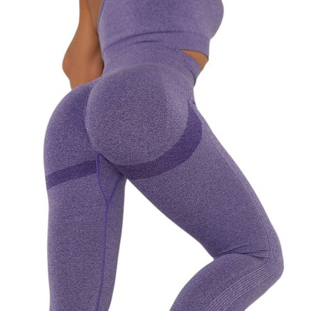 Treeni korkeavyötäröiset juoksuvyötärön hallinta urheiluleggingsit (L)