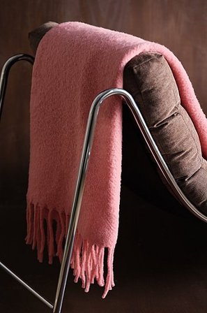 Jotex - Wolldecke 130x170 Cm Rosa - WOOLIVER - Kaufe Plaids und Decken bei Jotex