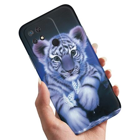 Cover / Mobilcover til Xiaomi Redmi 10C - Tigerunge