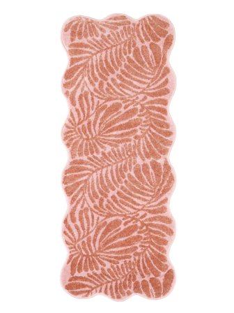 Passionata Tapis D’intérieur/Extérieur Lavable 80X200 Petit Rose Foncé/Rose Floral