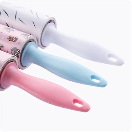 3 st Kläder Kappa Sticky Lint Roller Hund Husdjurshår Luddborttagare Tyg Rakapparat Remover Mini Bärbar rengöringsenhet Luddborste Hli