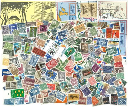 Finland fra 1911 og frem - 421 forskellige - Postfrisk