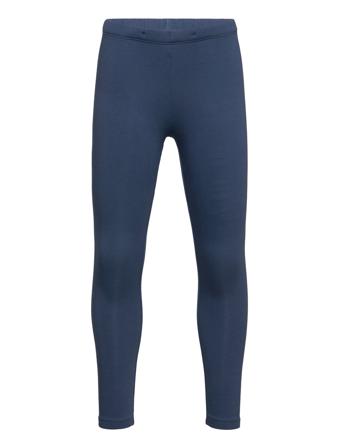 Leggings Basic Brushed Solid Leggings Marineblå Lindex*Betinget Tilbud