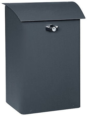 ME-FA POSTKASSE RONDO 58 ANTRACITE LÅSBAR