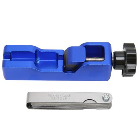 NGK 5671A Universalt verktøy for justering av tennplugger 10mm 12mm 14mm 16mm Blå