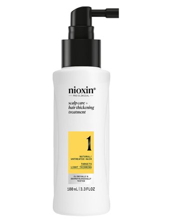 Nioxin Nioxin System 1 Scalp Treatment For Thinning Hair 100 Ml - Nude - 100 ml