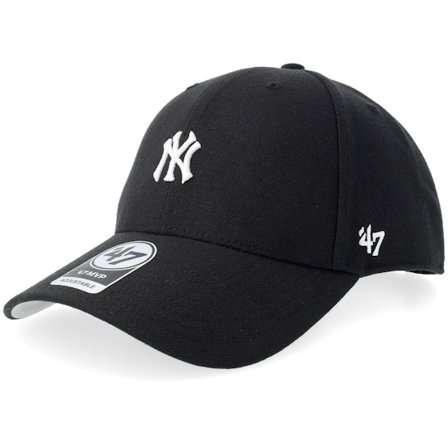 47 Brand - MLB Black adjustable Czapka Z Daszkiem - New York Yankees Base Runner Mvp Black Adjustable @ Hatstore