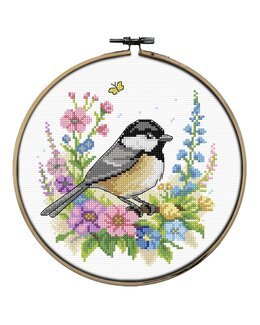 Broderipakke Flexibilde Fugl - Orchidea