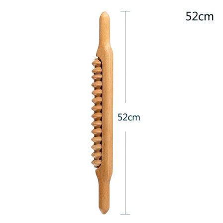 Naturlig Træ Gua Sha Træ Massagepind Rygskrabning Meridian Terapi Stav Muskelafslappende Kropsmassager Guasha Spa Terapi