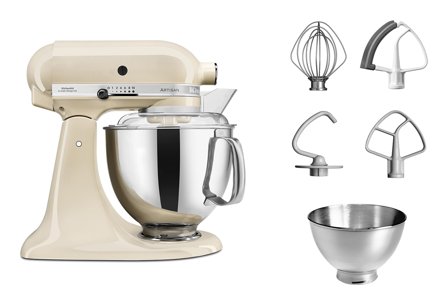 KitchenAid Artisan 5KSM175PSEAC Cream