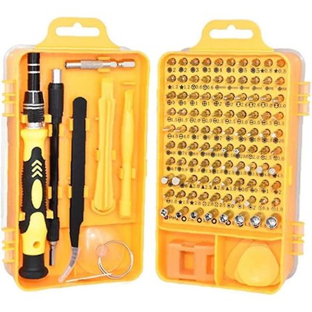 115 in 1 ruuvimeisselisarja Ruuvit Sorvaus Terä Sarja Monitoiminen Tarkkuus Puhelin Korjaus Laite