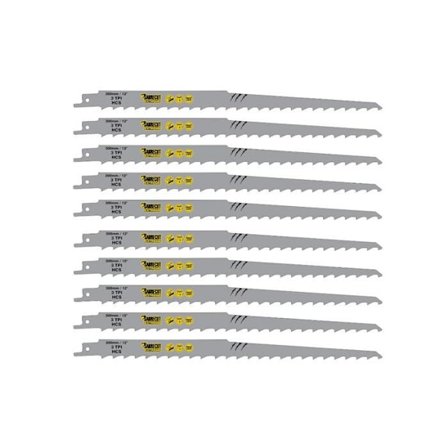 SABRECUT - 10 x SabreCut SCRS1617K_10 300 mm 3 TPI S1617K Sabelærk til meget hurtig skæring kompatibel
