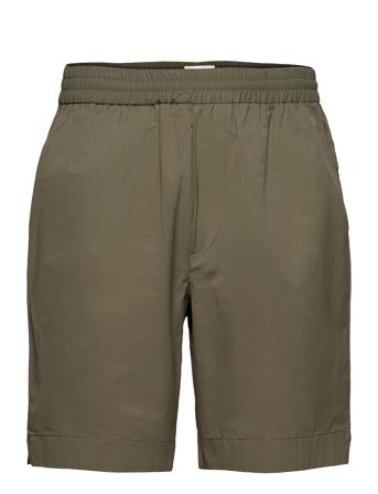 Baltazar Tech Shorts Shorts Casual Grön Wood Wood