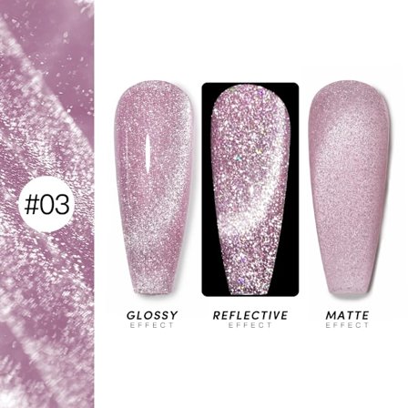 AS 15ml Magnetisk Katt Gel Nagellack Cat Eye Glitter Effekt Semi Permanent 36 Färger Soak Off UV Gel Lack Manikyr Nagelkonst