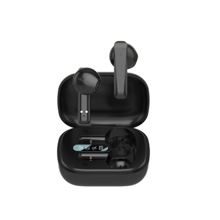 True Wireless Android-hörlurar för Apple, Samsung Bluetooth Svart