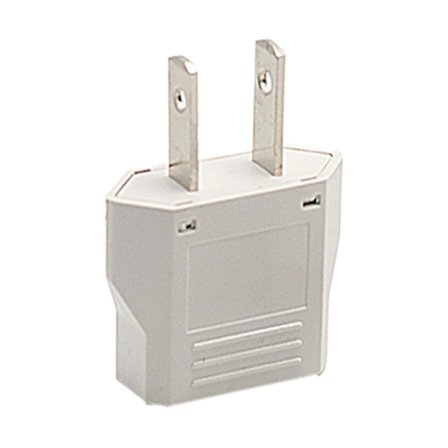 Bærbar Reisepluggadapter US til EU Pluggadapter Standard Amerikansk Flat 2-pinners til Europeisk Rund 2-pinners Sokkelkonverter