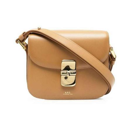 A.p.c., Shoulder Bags Bruin, Dames, Maat:ONE Size,Katoen,print