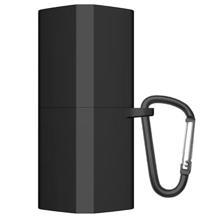 Huawei FreeBuds Lipstick skyddande silikonfodral - Svart