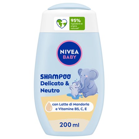 Nivea Baby Shampoo Delicato & Neutro Detergente Neonato Bambini