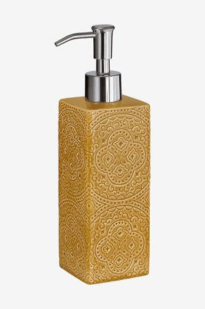 Cult Design - Tvåldispenser Kub Orient - Gul - Badrumstillbehör - Från Homeroom