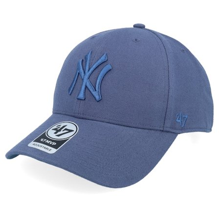47 Brand - MLB Schwarz Adjustable Cap - New York Yankees Mvp Timber Blue Adjustable @ Hatstore