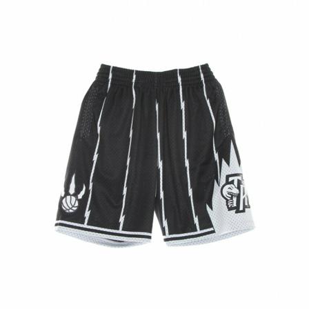 Mitchell & Ness basketball shorts nba white logo swingman short hardwood classics 1998 torrap Sort, Herre Chino Shorts